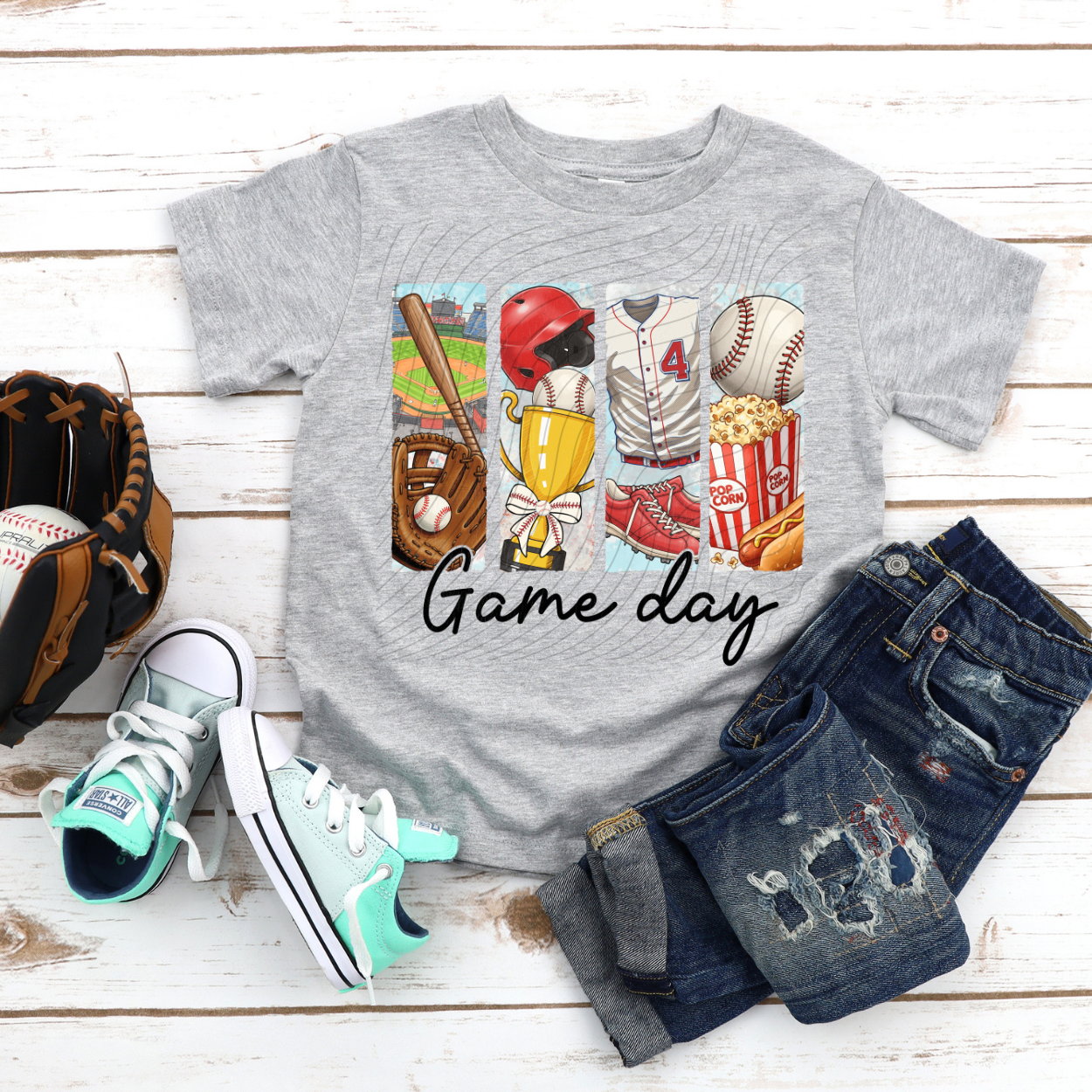 GAME DAY BASEBALL - DTF TRANSFER