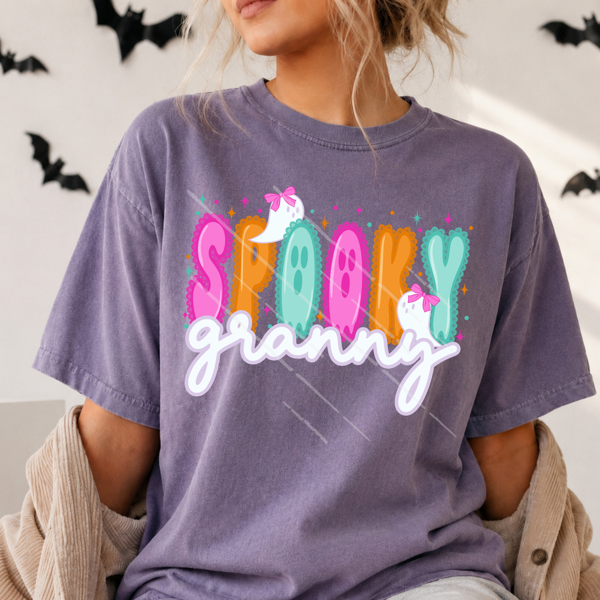 SPOOKY GRANNY - DTF TRANSFER