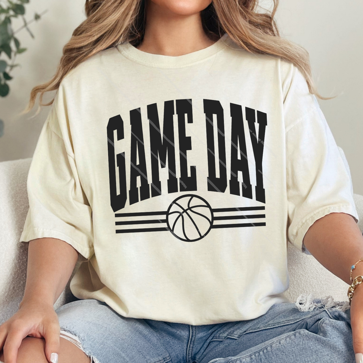 GAME DAY BLK - DTF TRANSFER