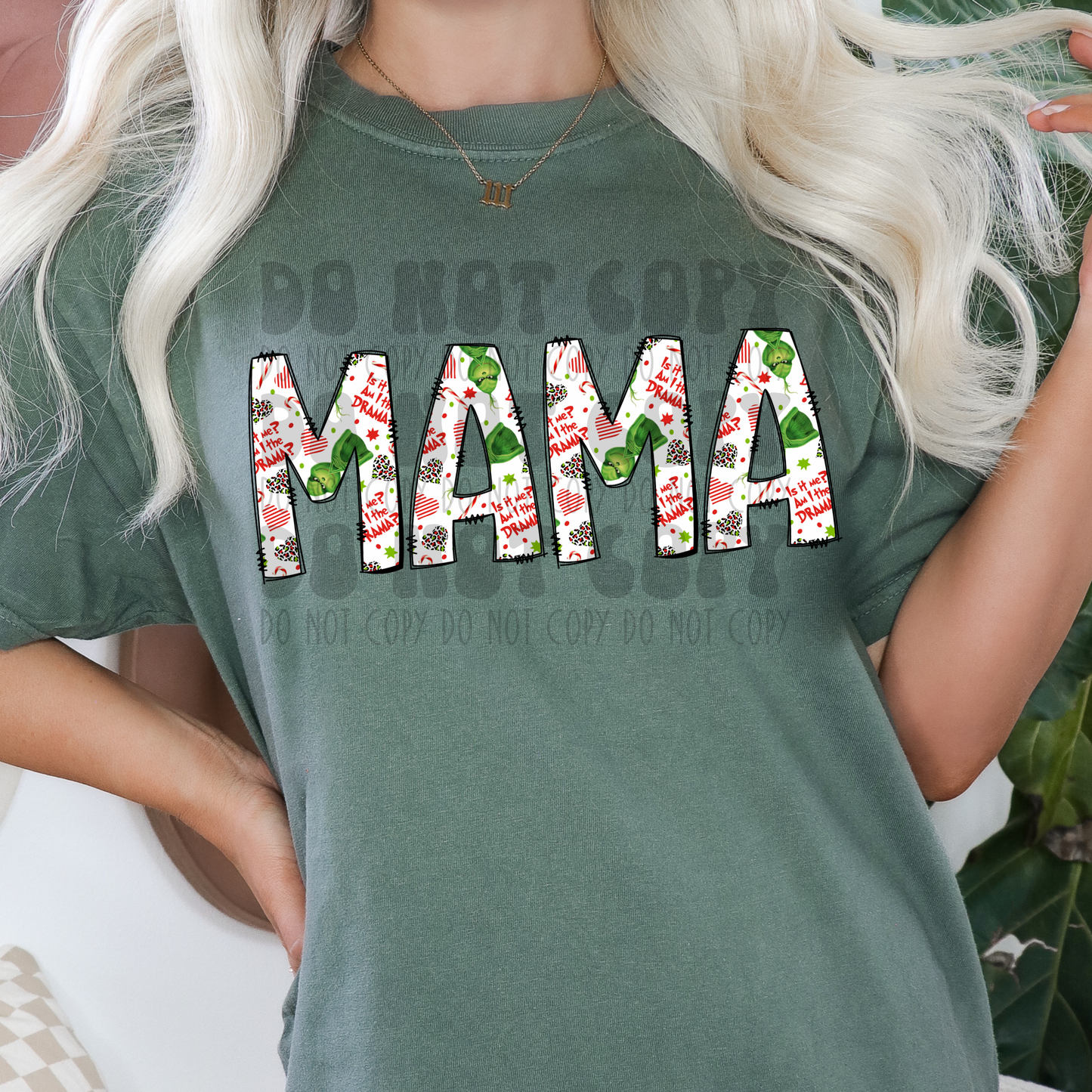 AM I THE DRAMA MAMA - DTF TRANSFER