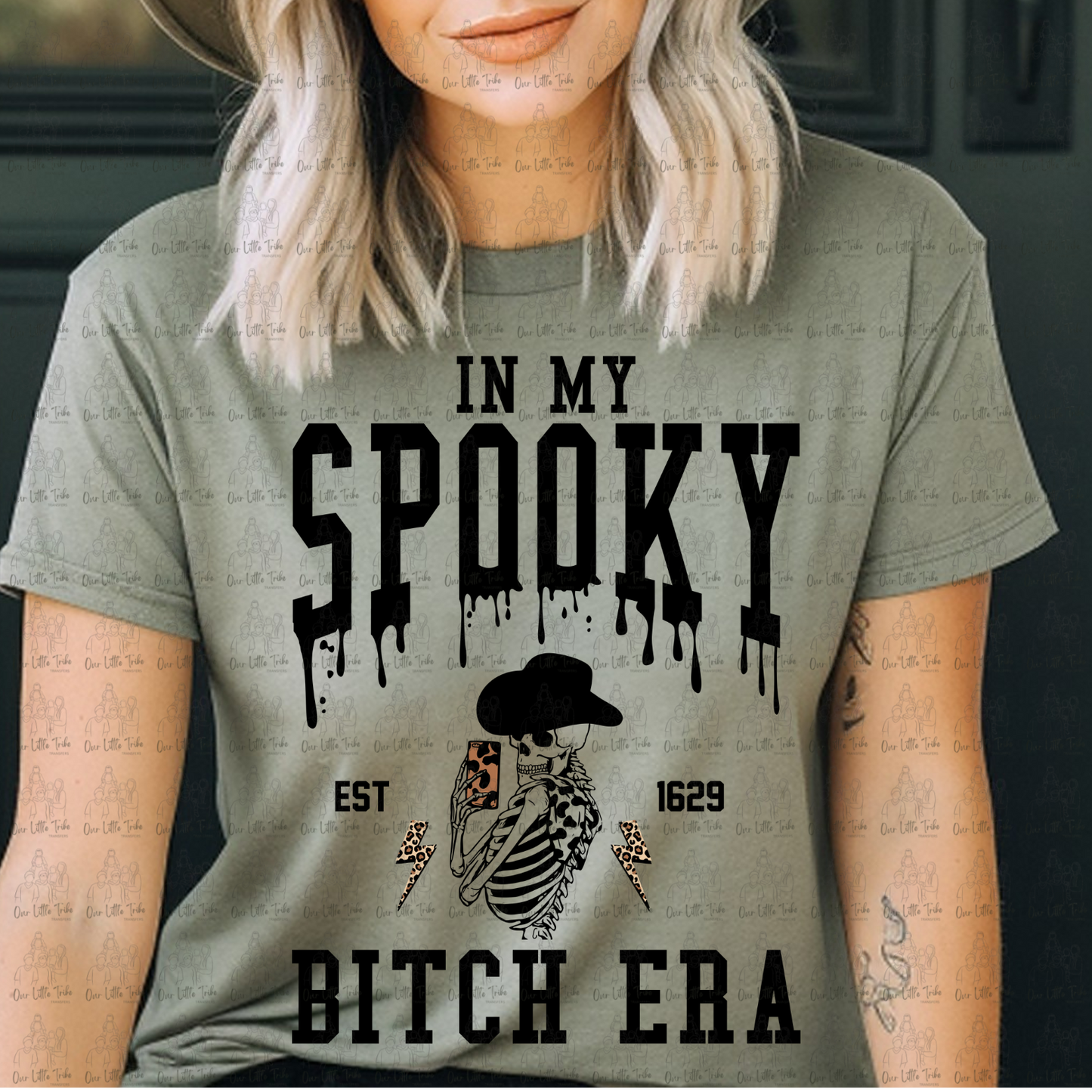 SPOOKY BITCH ERA - NO GRUNGE - DTF TRANSFER
