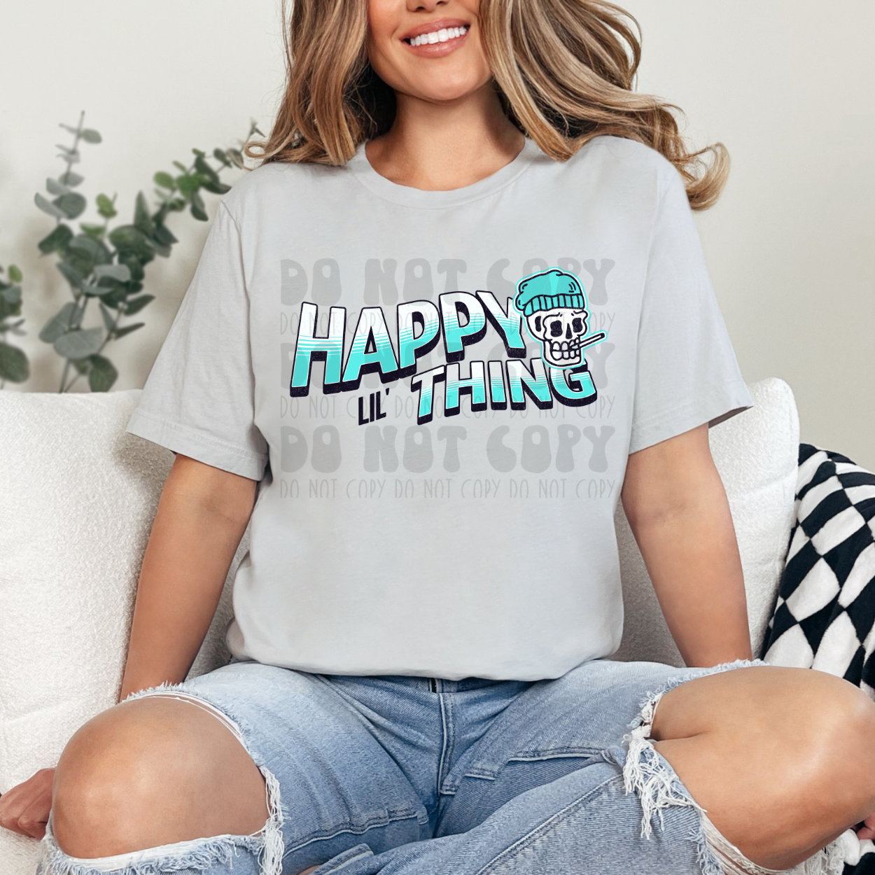 HAPPY LIL THING - DTF TRANSFER