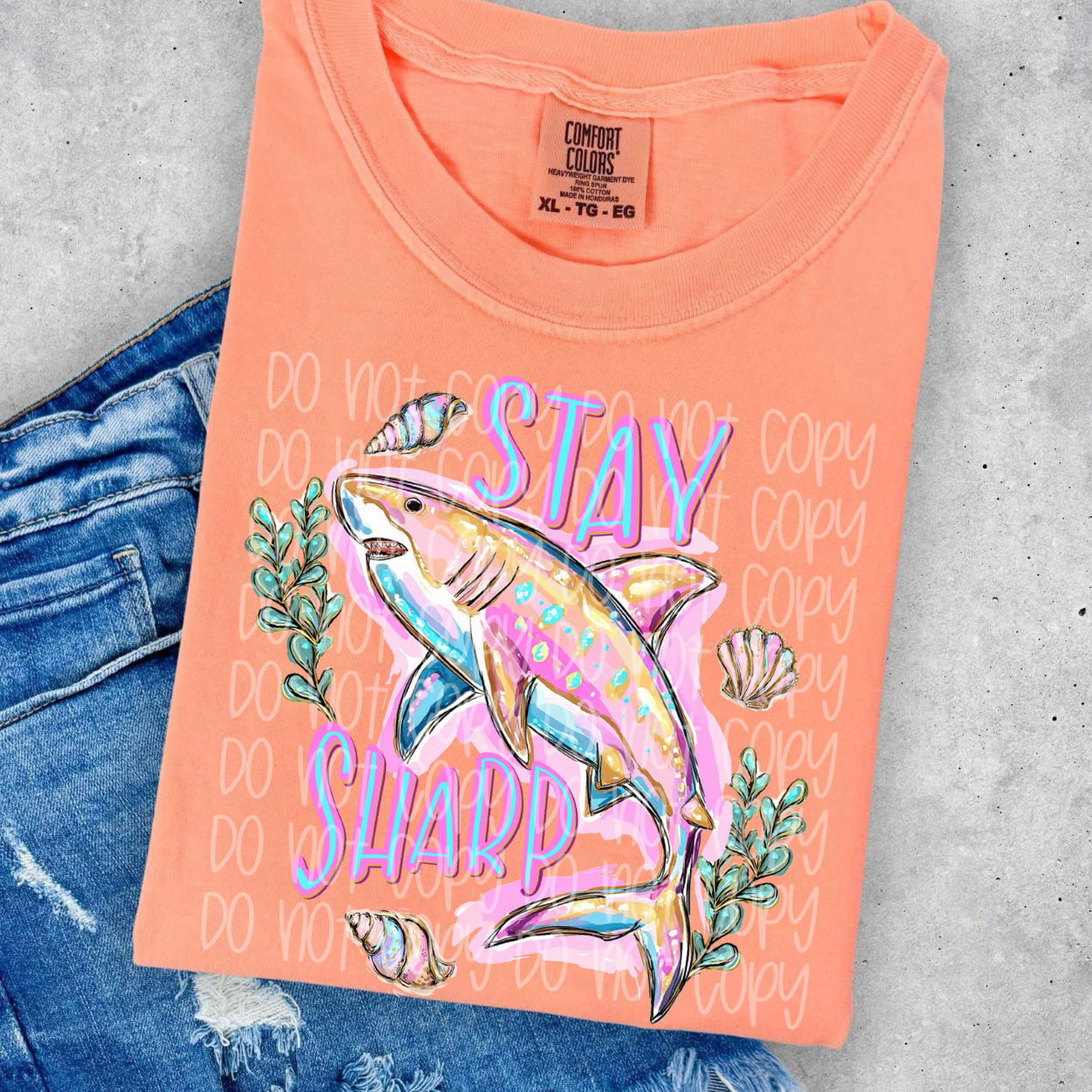 STAY SHARP - DTF TRANSFER
