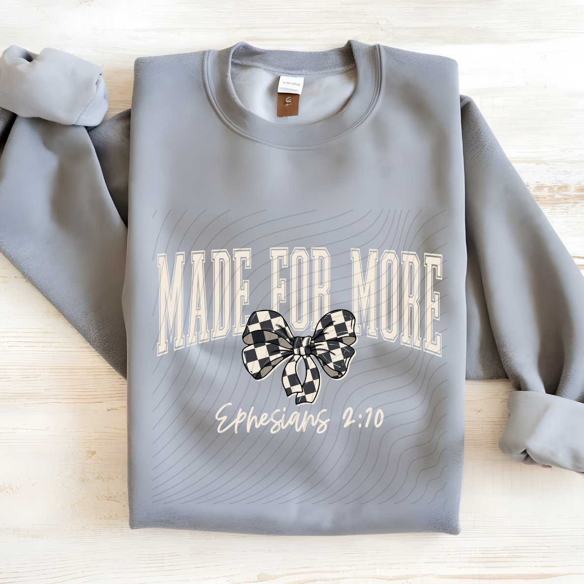 MADE FOR MORE WHT - DTF TRANSFER