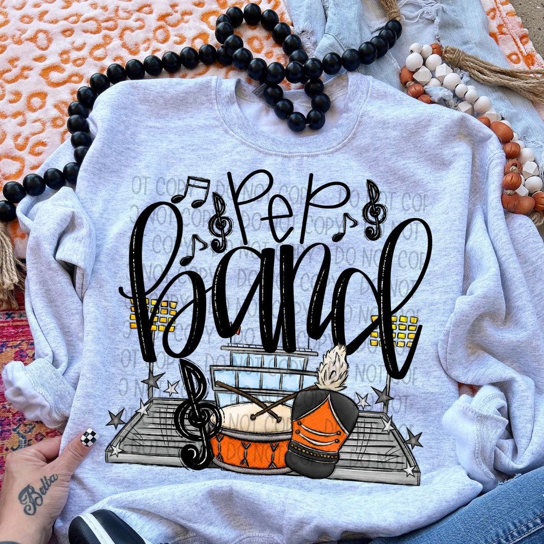 PEP BAND ORANGE - DTF TRANSFER