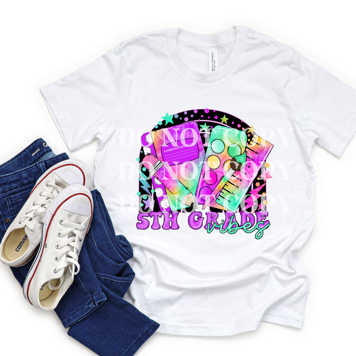 FIFTH GRADE VIBES - DTF TRANSFER