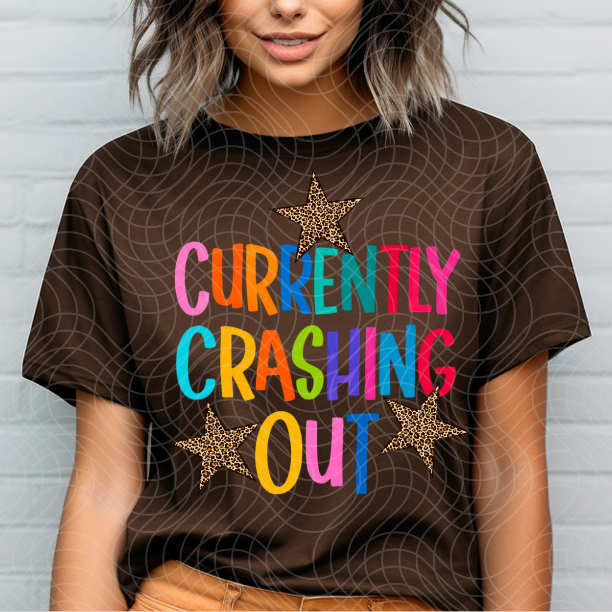 CURRENTLY CRASHING OUT - DTF TRANSFER
