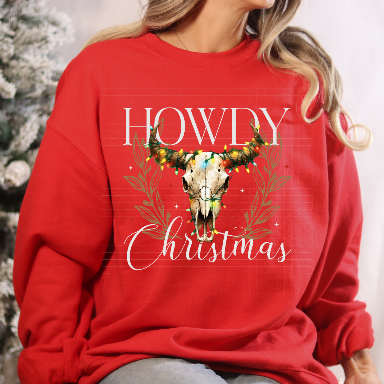 HOWDY CHRISTMAS - DTF TRANSFER