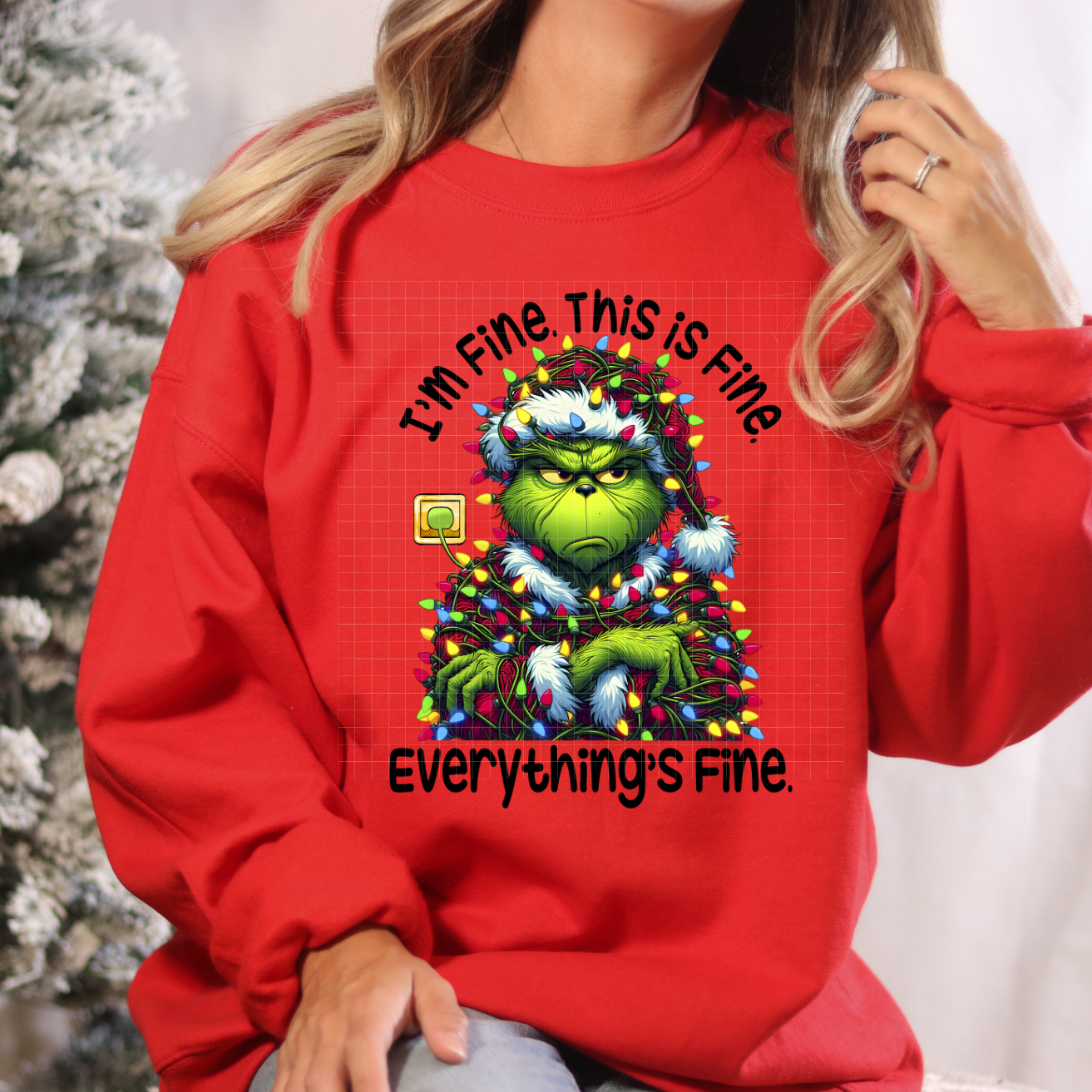 EVERYTHING IS FINE - DTF TRANSFER