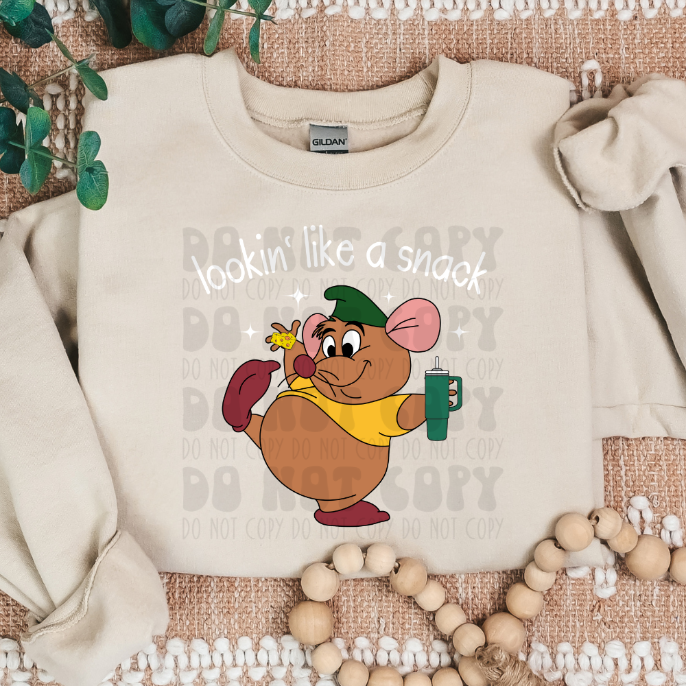 LOOKIN' LIKE A SNACK GUS - DTF TRANSFER