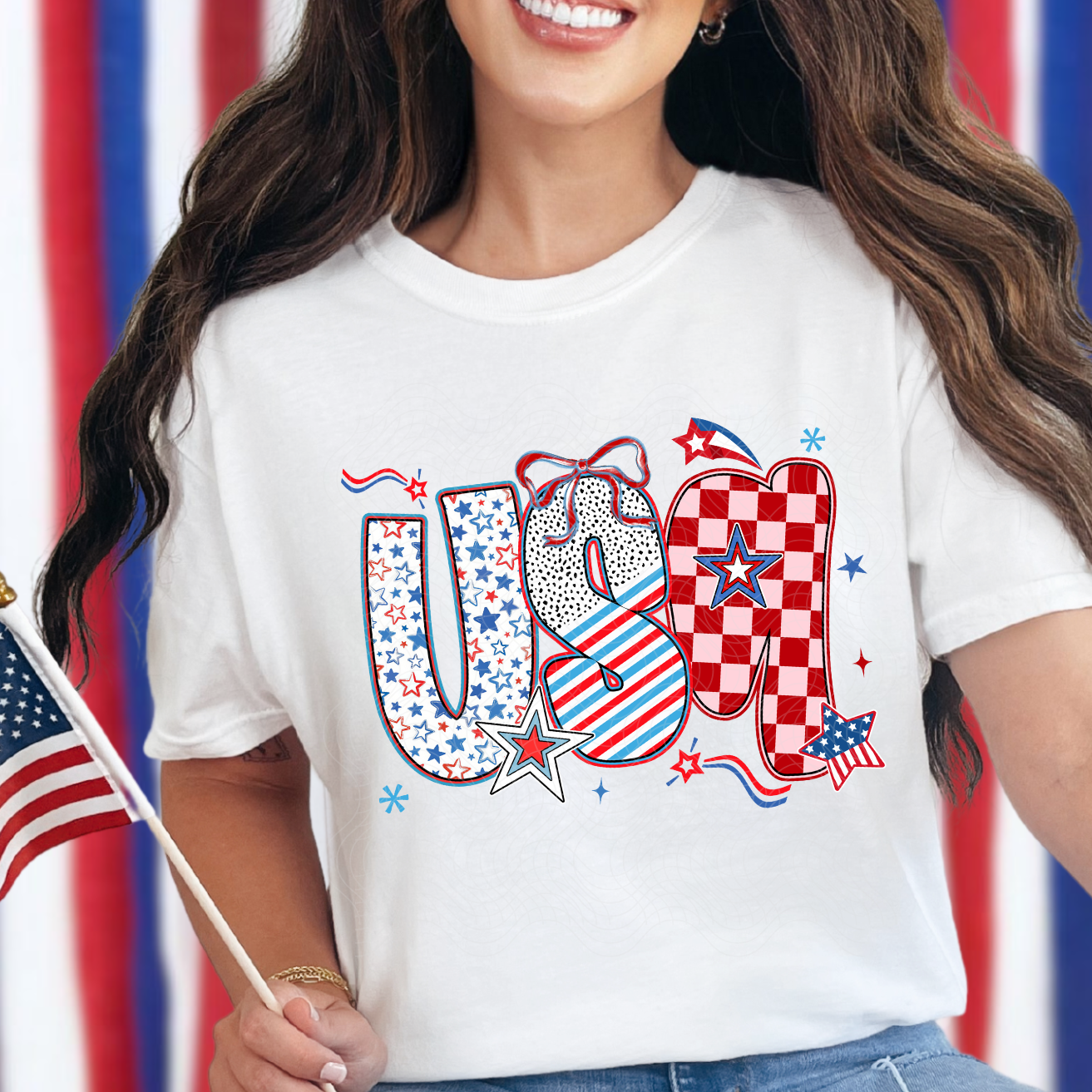 USA DOODLE - DTF TRANSFER