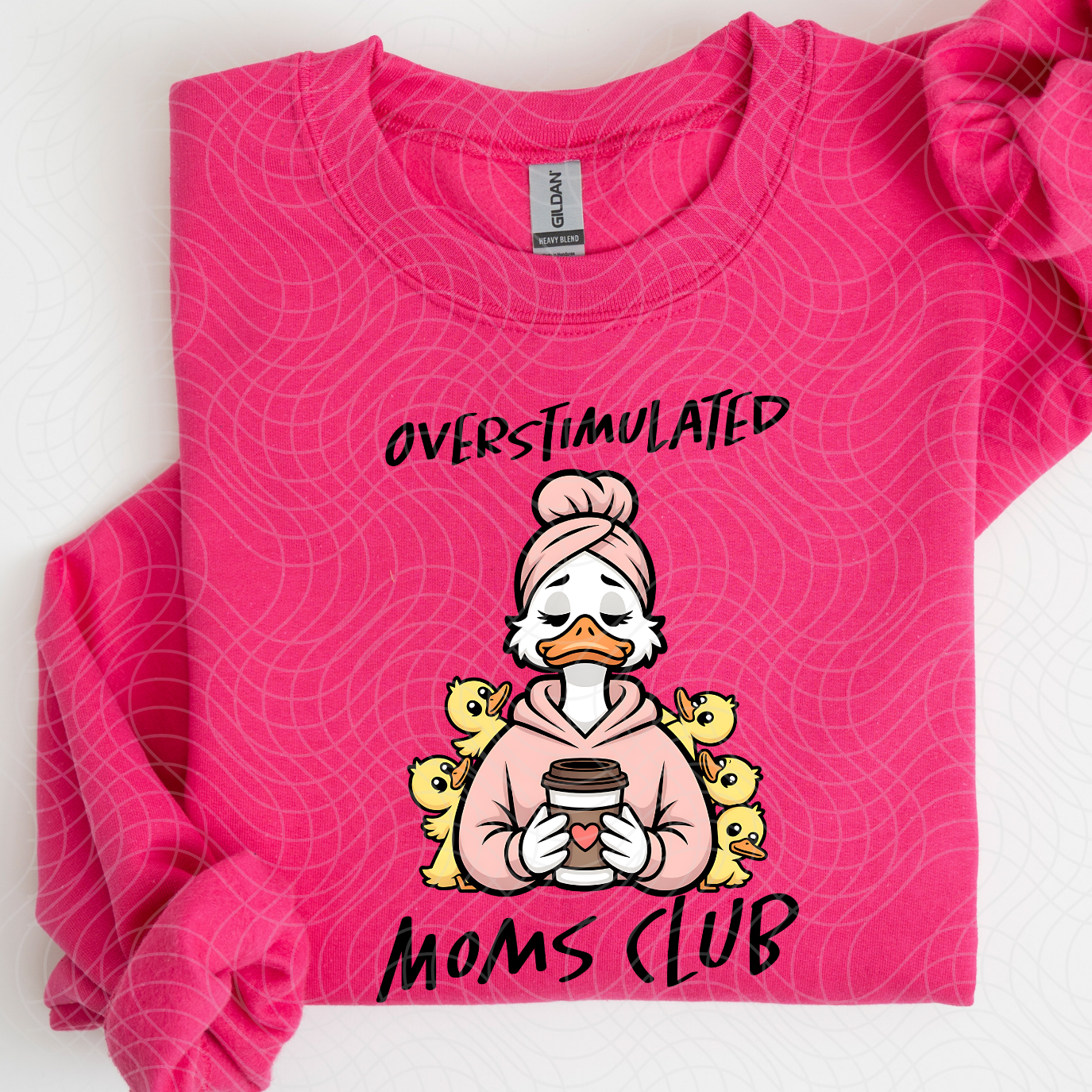 OVERSTIMULATED MOMS CLUB - DTF TRANSFER