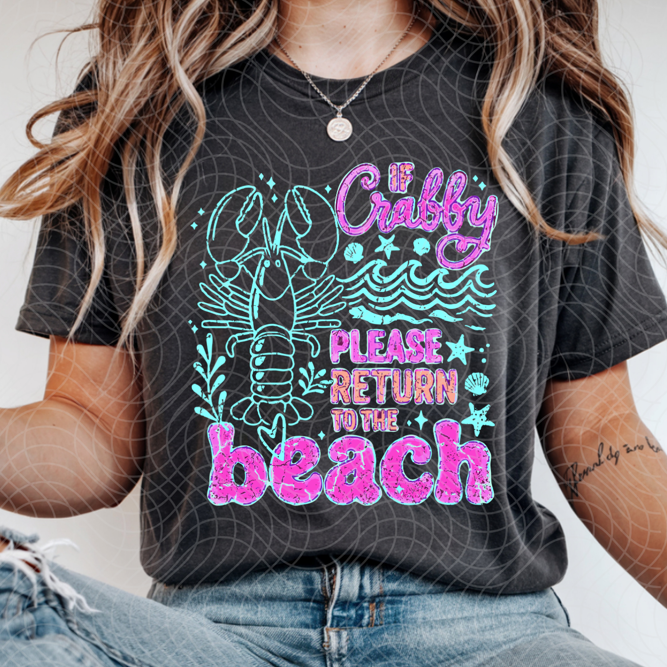 RETURN TO BEACH - DTF TRANSFER