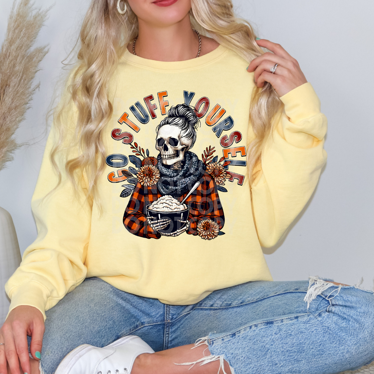 GO STUFF YOURSELF - DTF TRANSFER