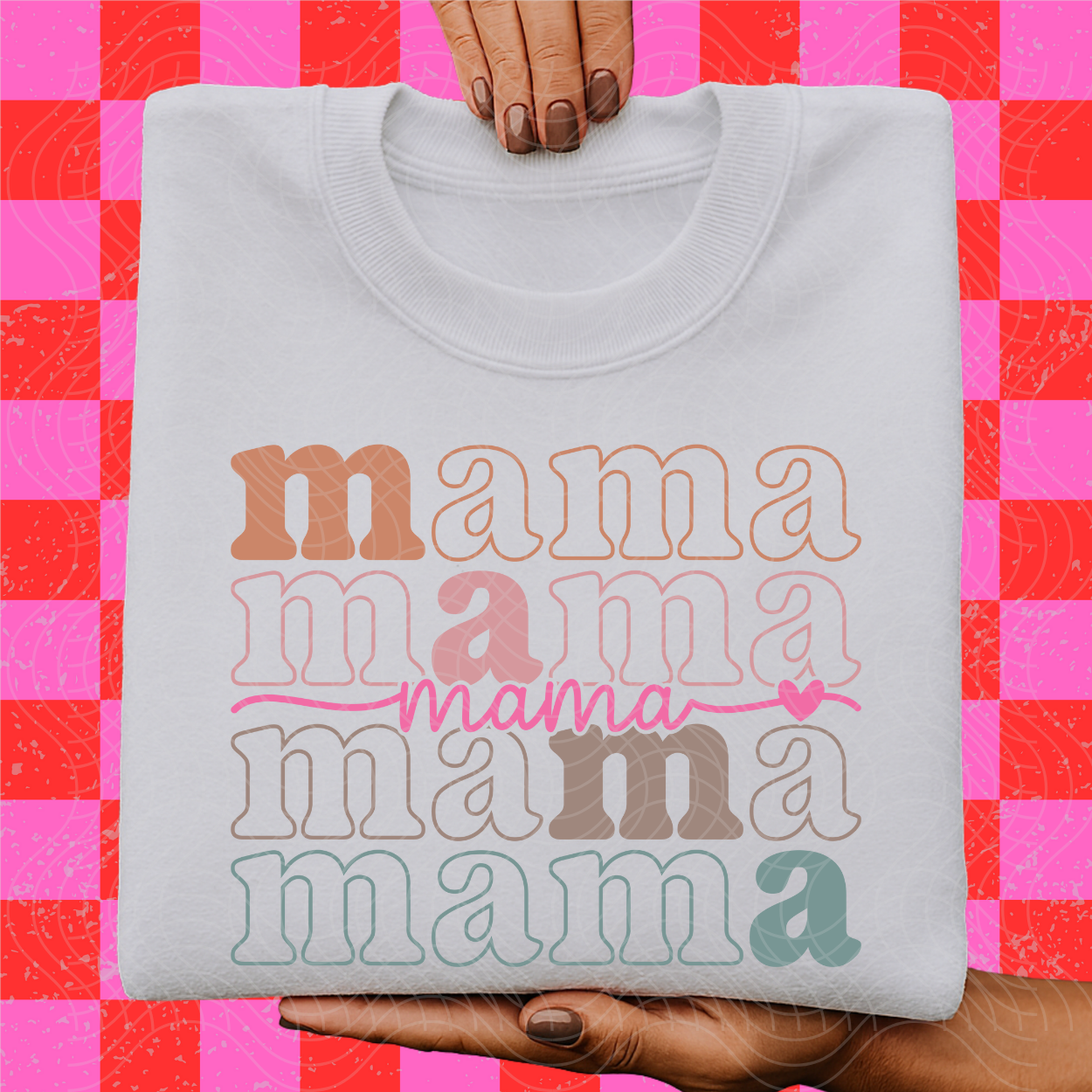 MAMA STACKED - DTF TRANSFER