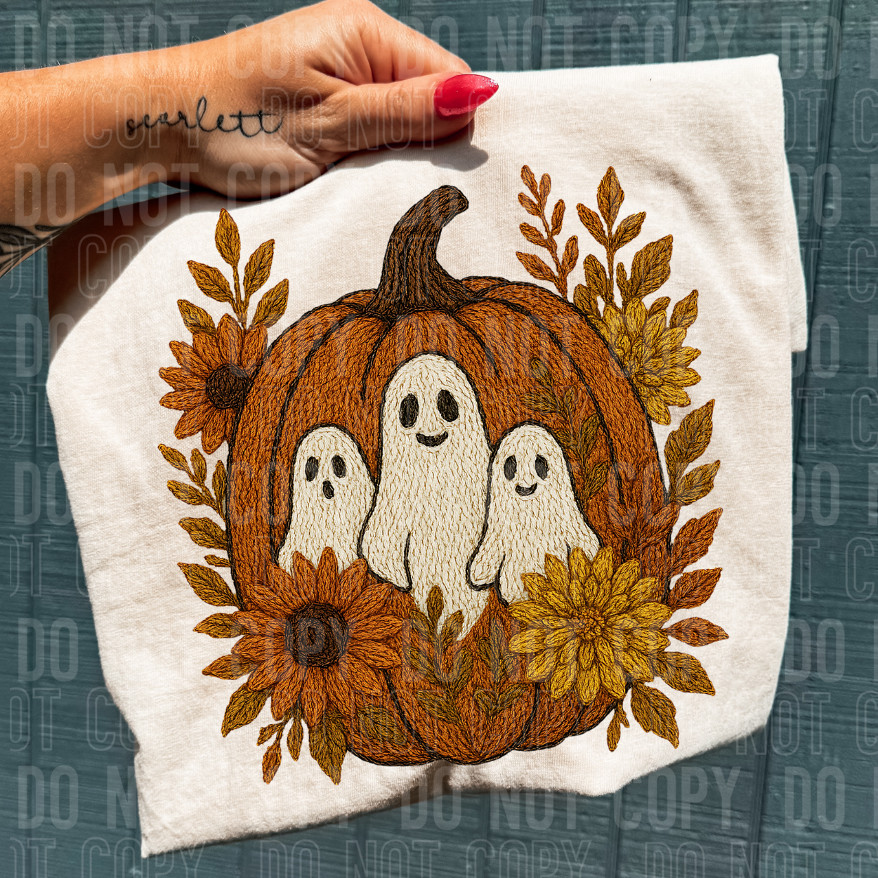 FAUX YARN GHOSTIE - DTF TRANSFER