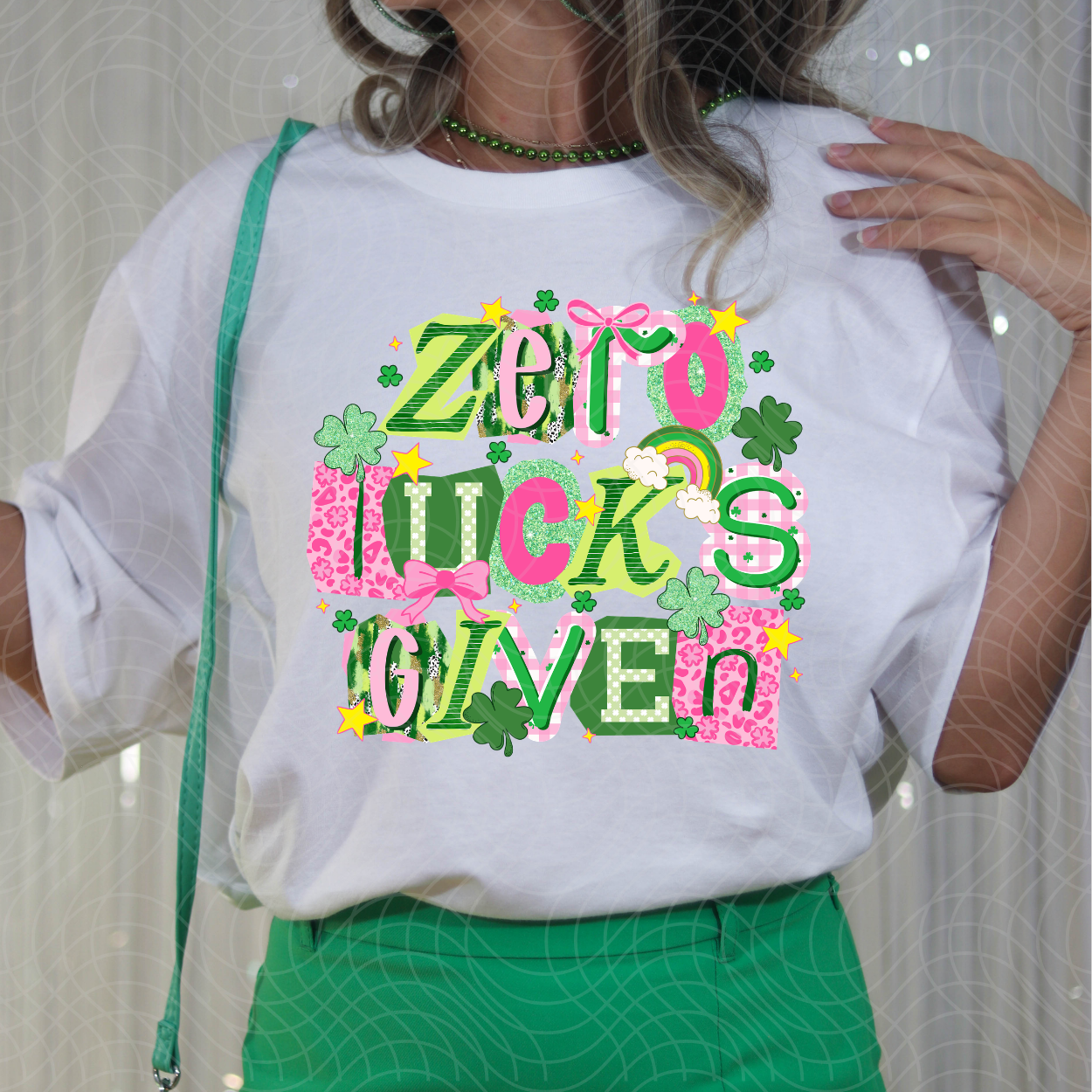 ZERO LUCKS GIVEN - DTF TRANSFER