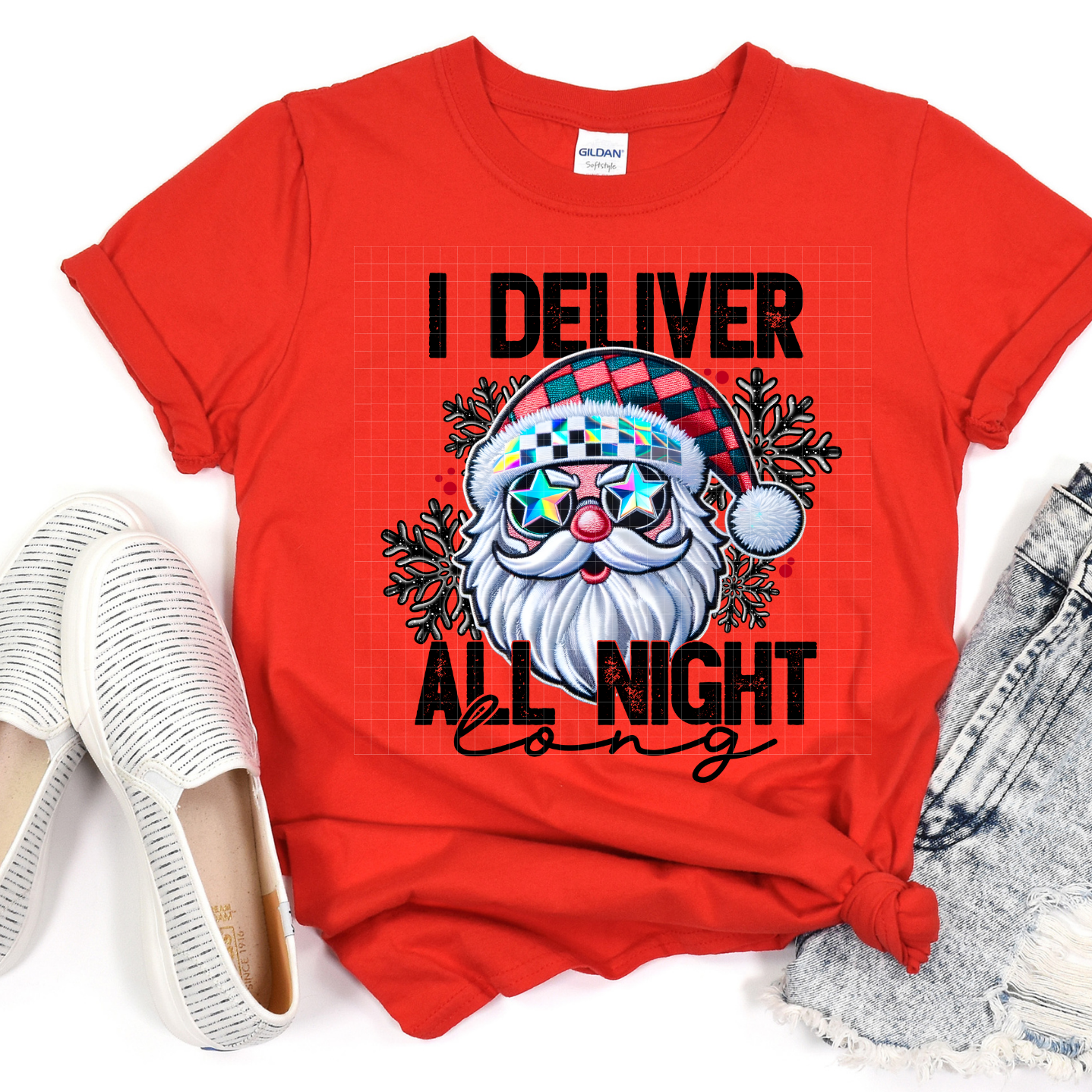 I DELIVER ALL NIGHT LONG - DTF TRANSFER
