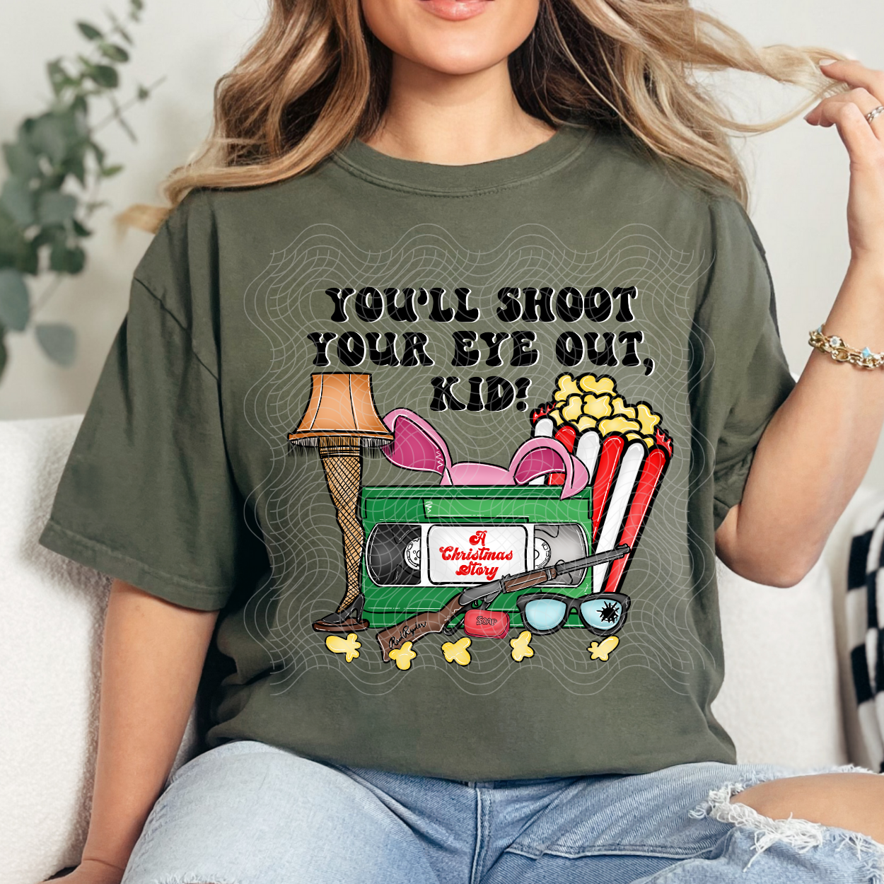 SHOOT YOUR EYE OUT - DTF TRANSFER