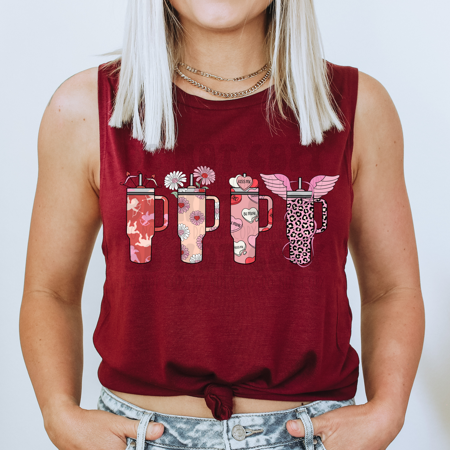 VALENTINE CUPS- DTF TRANSFER