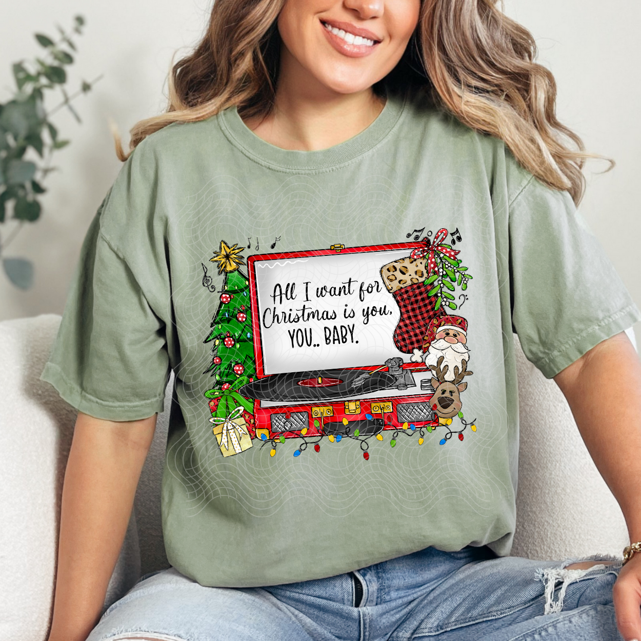 ALL I WANT - DTF TRANSFER