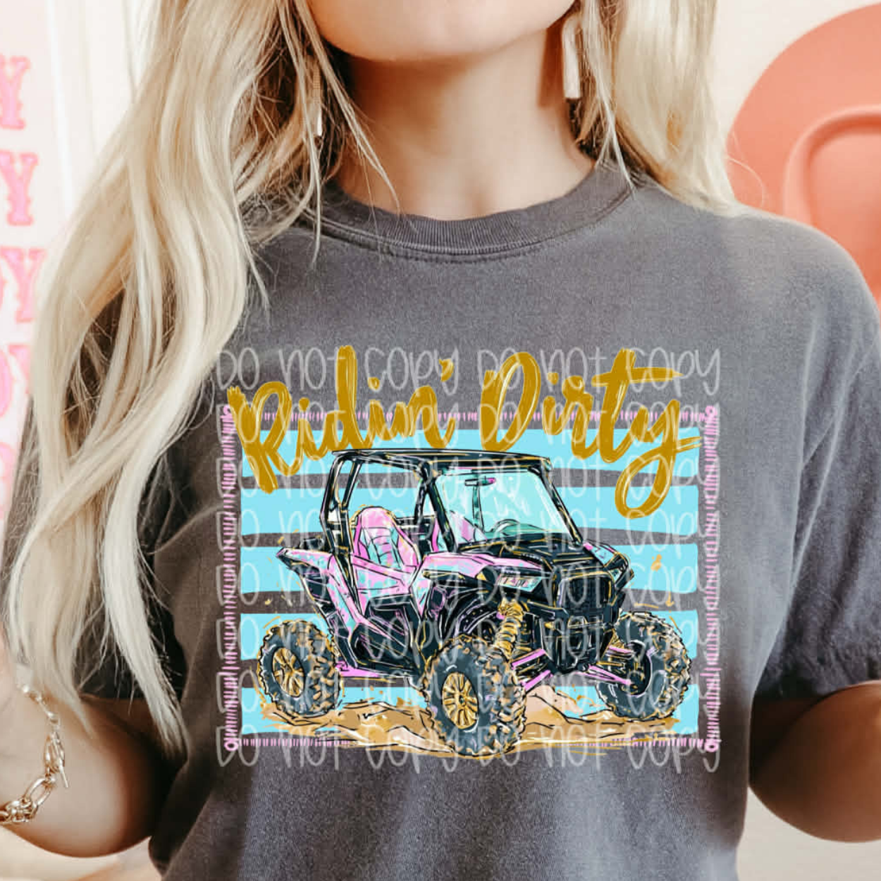 RIDIN DIRTY - DTF TRANSFER