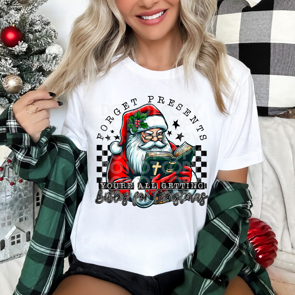 BIBLES FOR CHRISTMAS - DTF TRANSFER