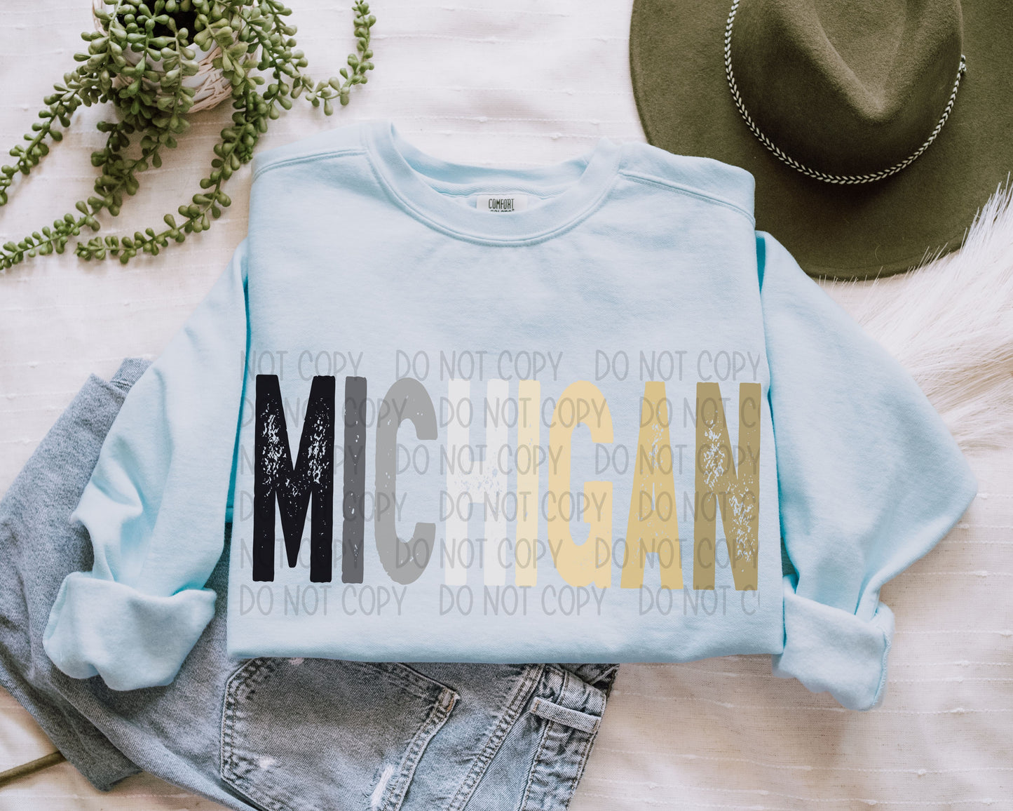 MICHIGAN NEUTRALS - DTF TRANSFER