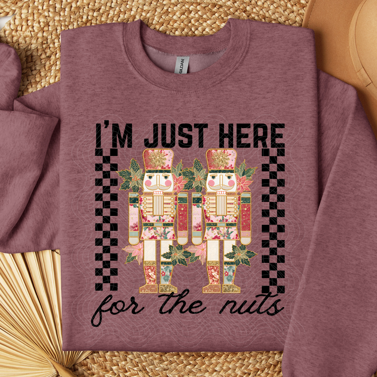 HERE FOR THE NUTS - DTF TRANSFER