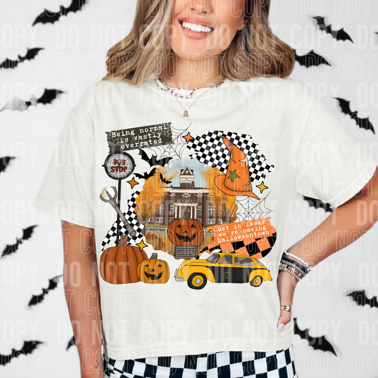 HALLOWEEN COLLAGE - DTF TRANSFER