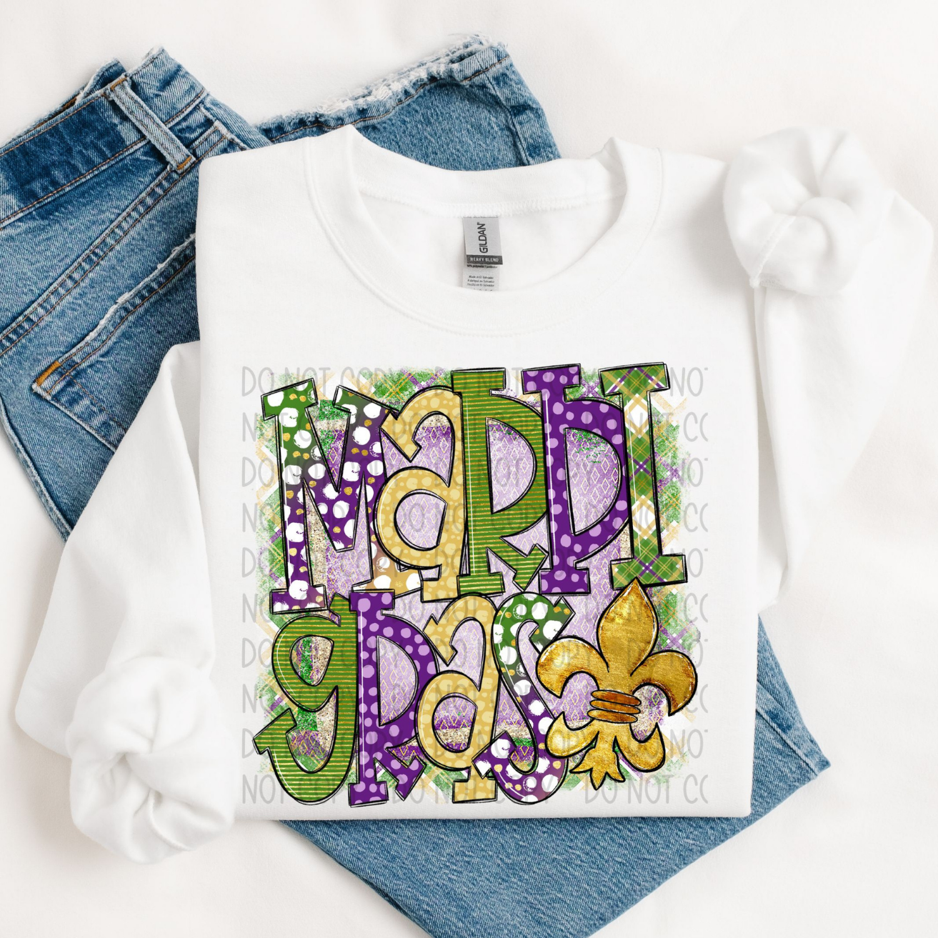 MARDI GRAS - DTF TRANSFER