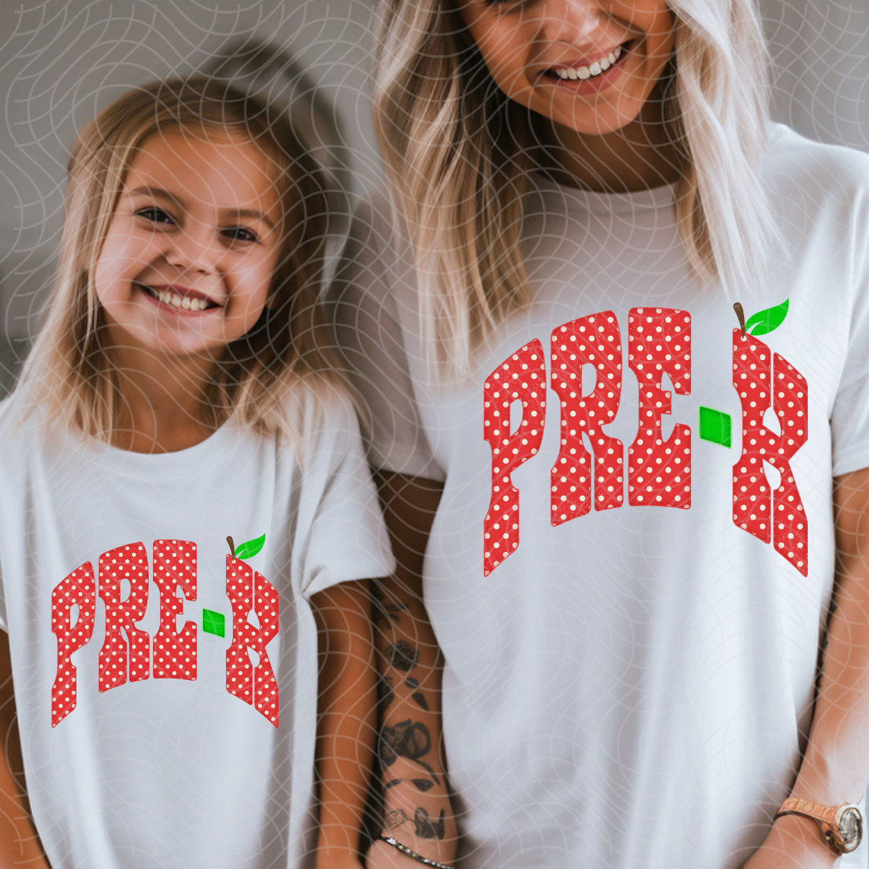 PRE-K APPLE - DTF TRANSFER