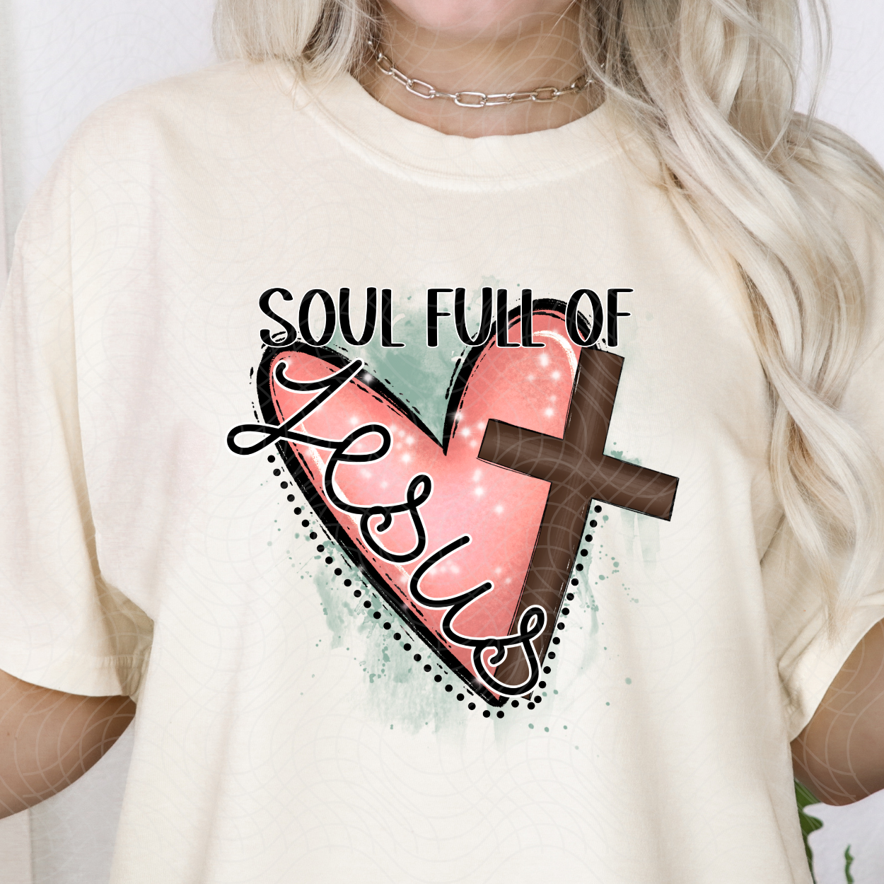 SOUL FULL OF JESUS - DTF TRANSFER