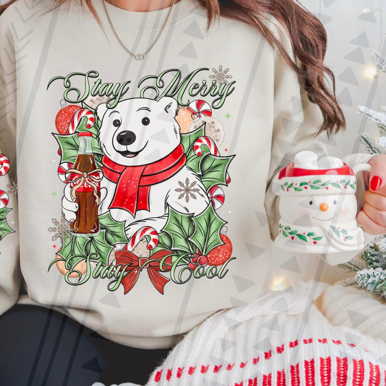 STAY MERRY - DTF TRANSFER