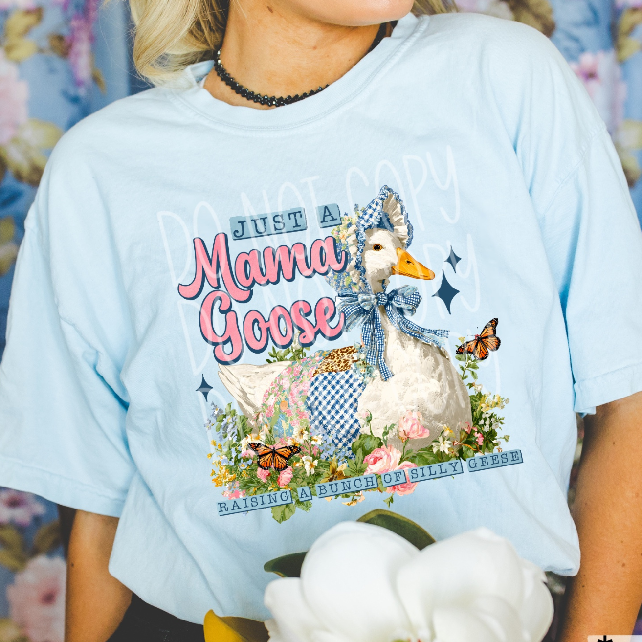 MAMA GOOSE RAISING SILLY GEESE - DTF TRANSFER