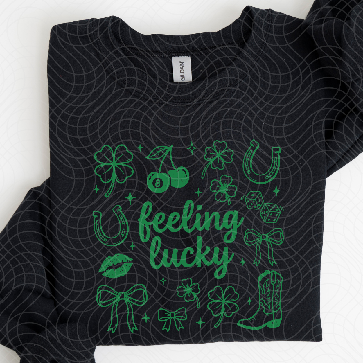 FEELING LUCKY COLLAGE - DTF TRANSFER