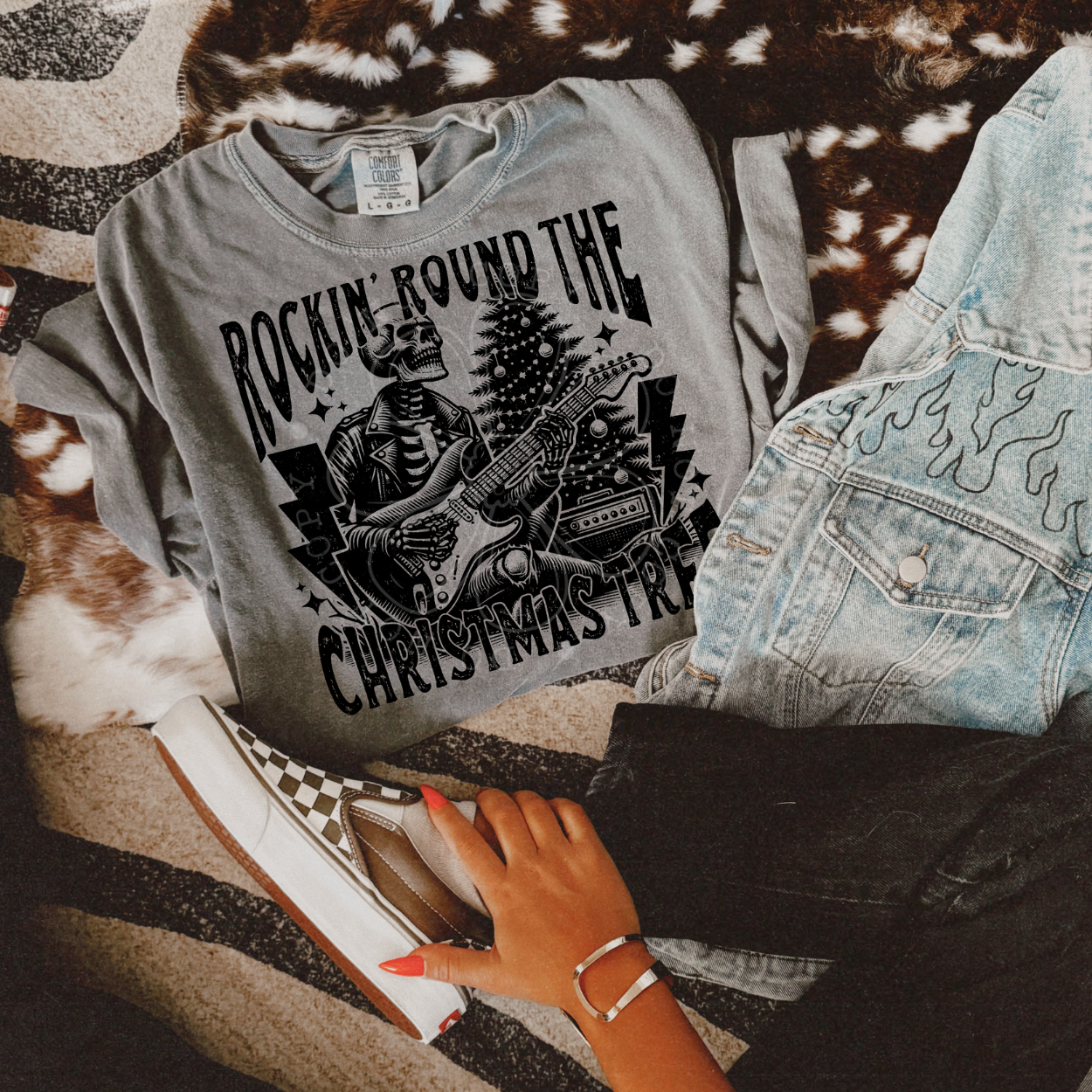 ROCKIN' ROUND THE TREE - DTF TRANSFER