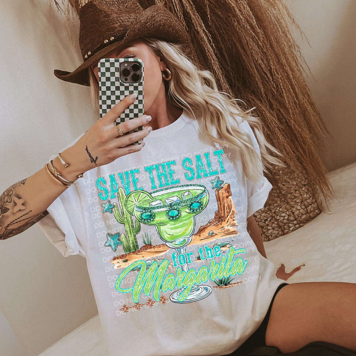 SAVE THE SALT GREEN - DTF TRANSFER