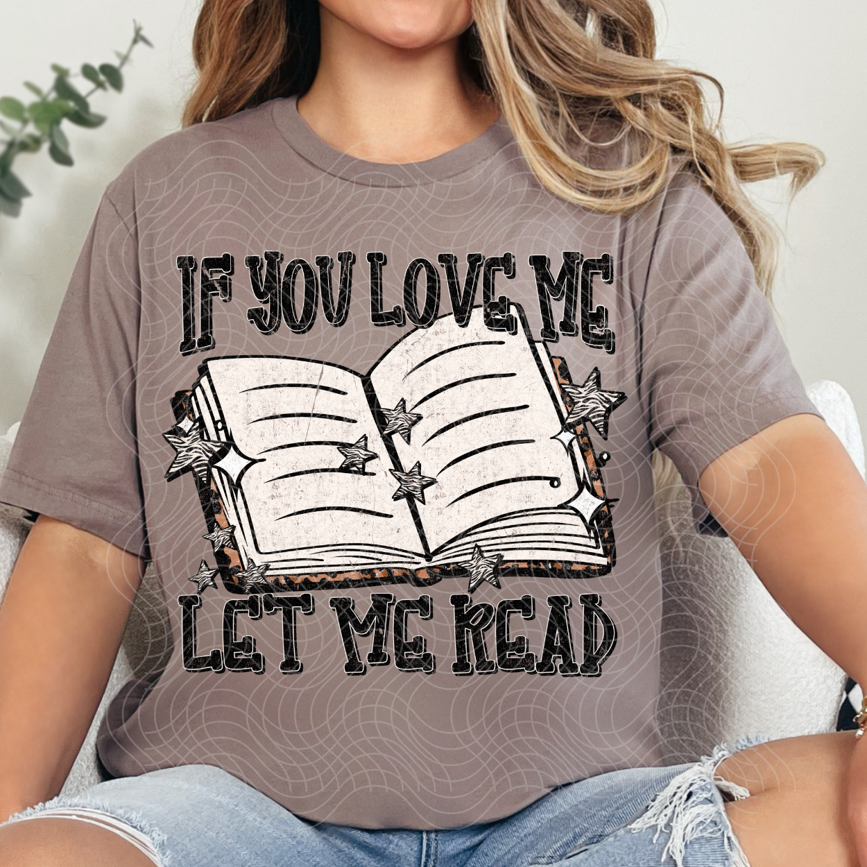 LET ME READ - DTF TRANSFER