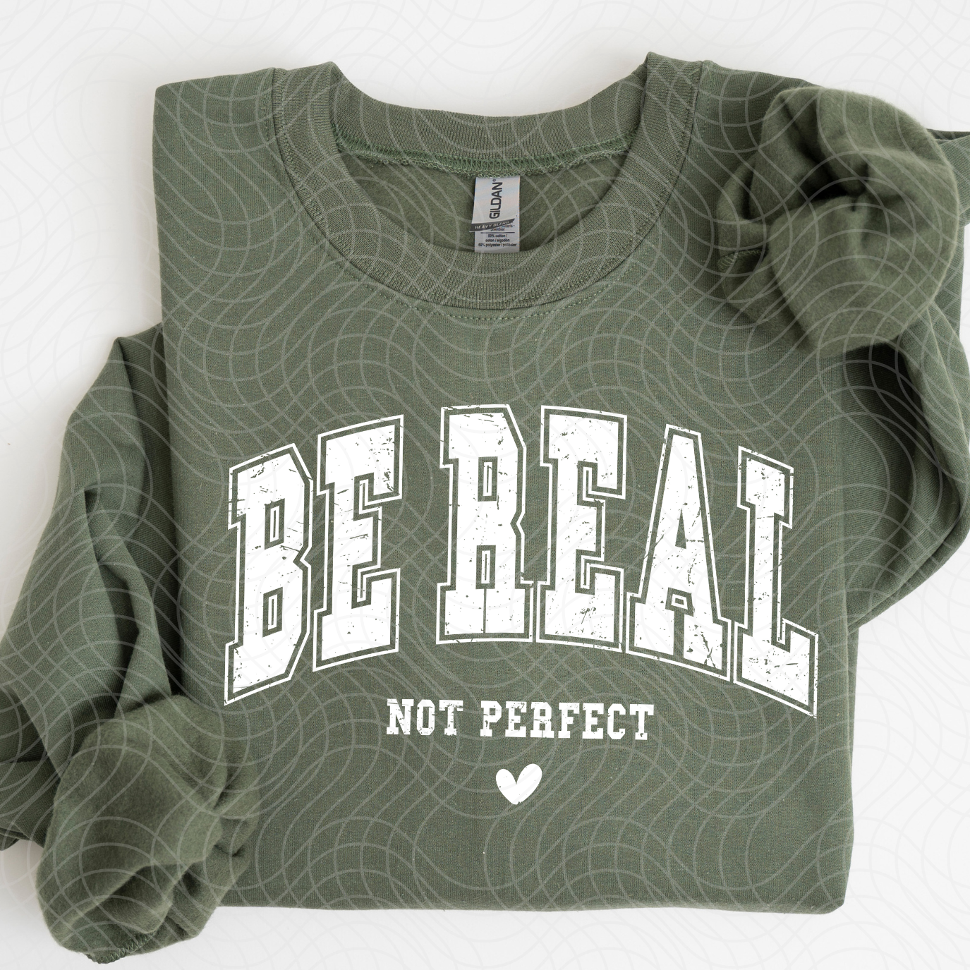 BE REAL NOT PERFECT - DTF TRANSFER