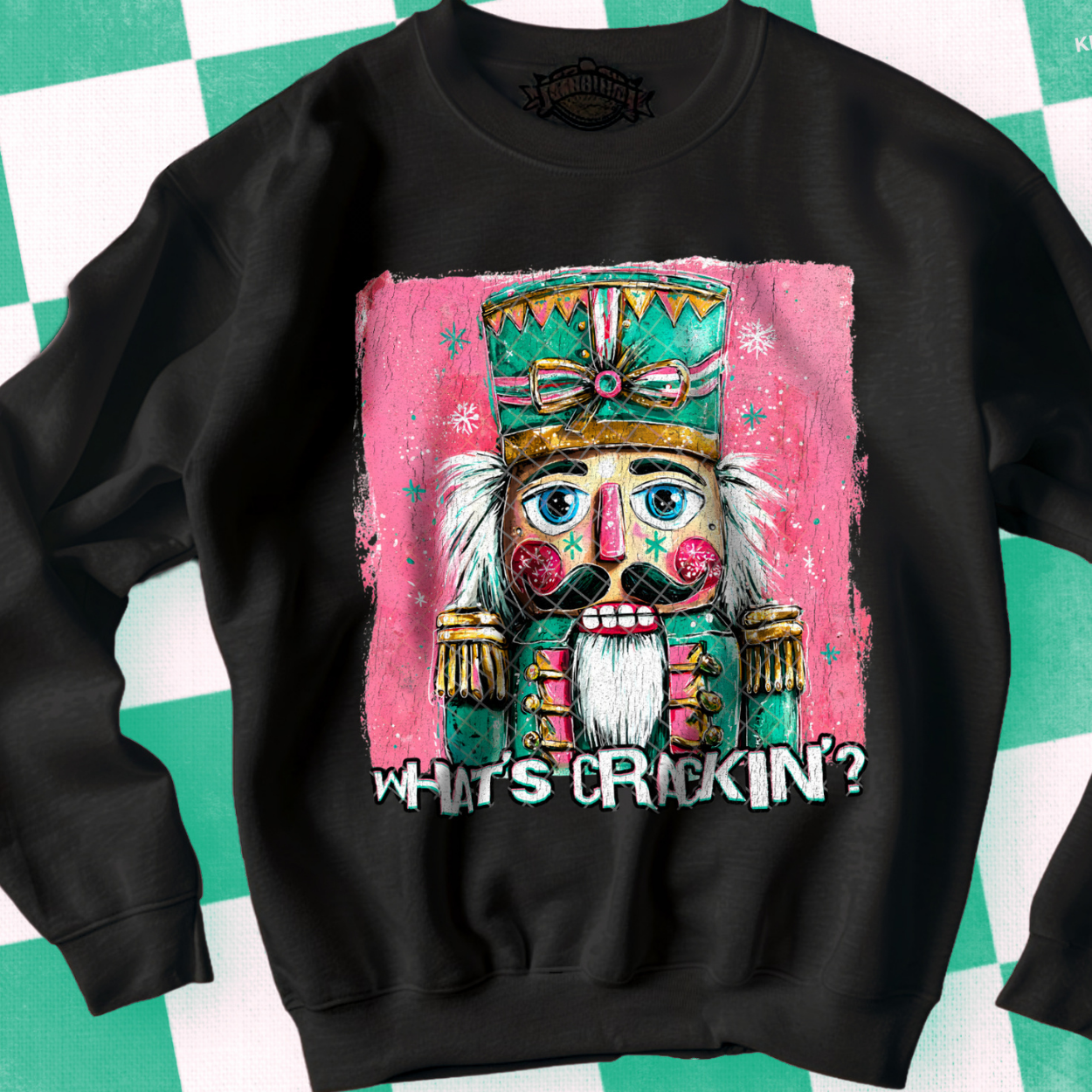 WHAT'S CRACKIN DISTRESSED - DTF TRANSFER