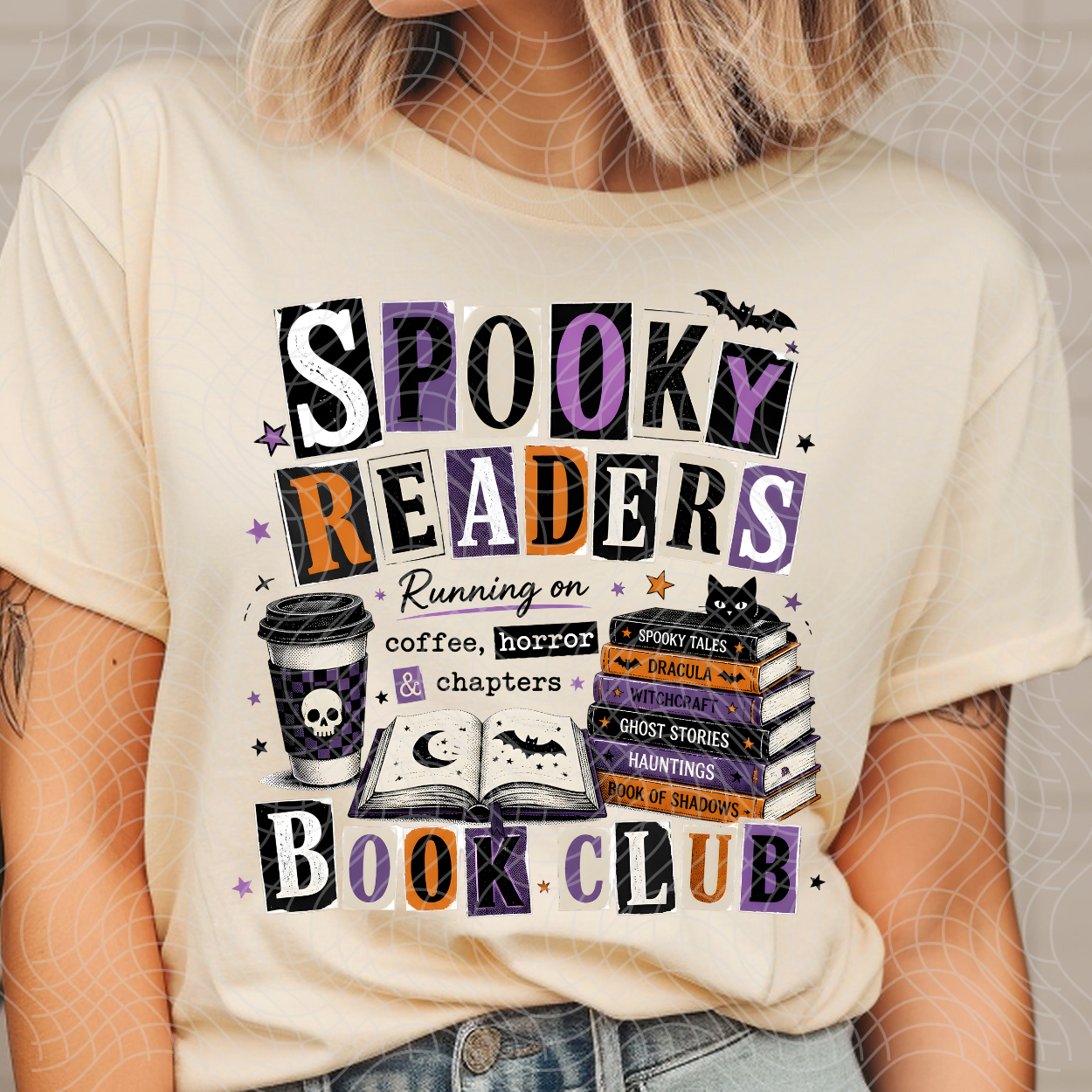 SPOOKY READERS CLUB - DTF TRANSFER