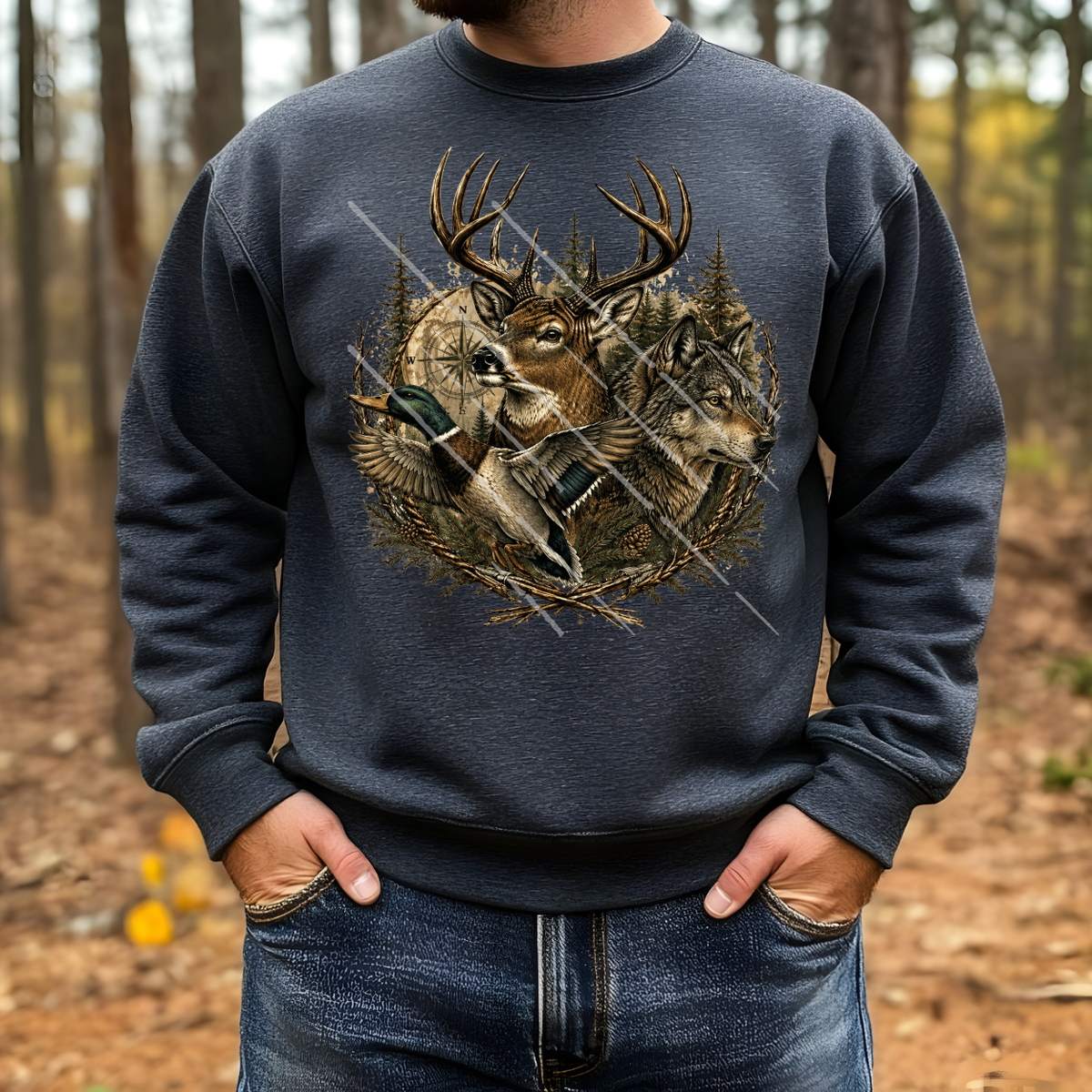 HUNTING SCENE - DTF TRANSFER