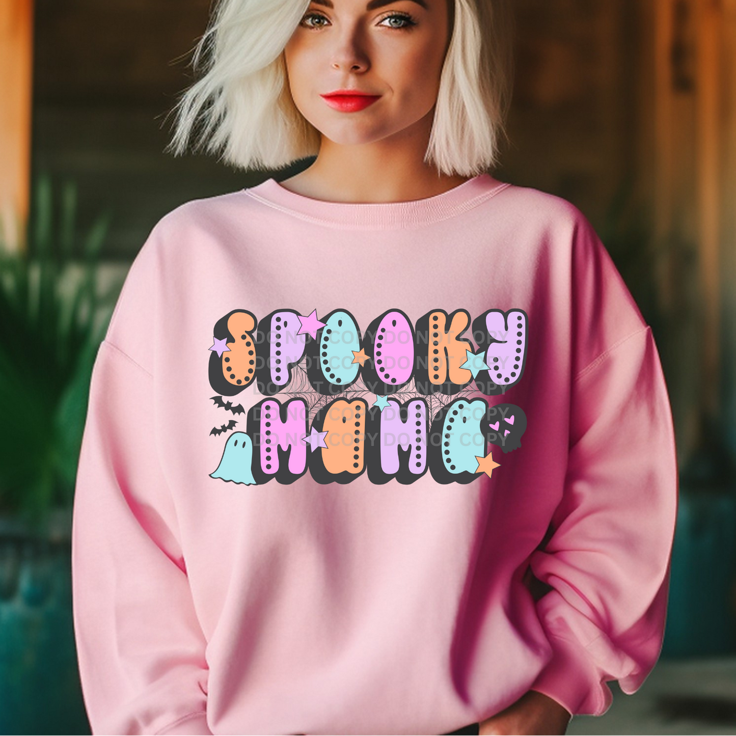 SPOOKY MAMA PASTELS - DTF TRANSFER