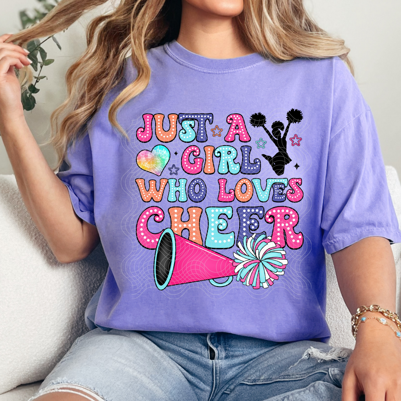 LOVES CHEER - DTF TRANSFER