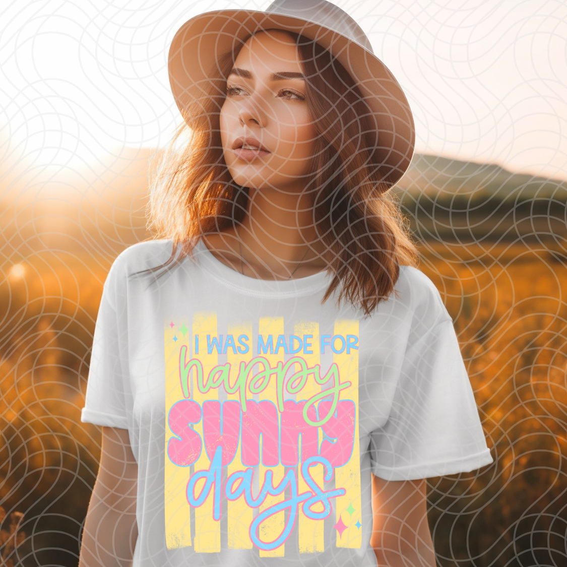 MADE FOR SUNNY DAYS -DTF TRANSFER