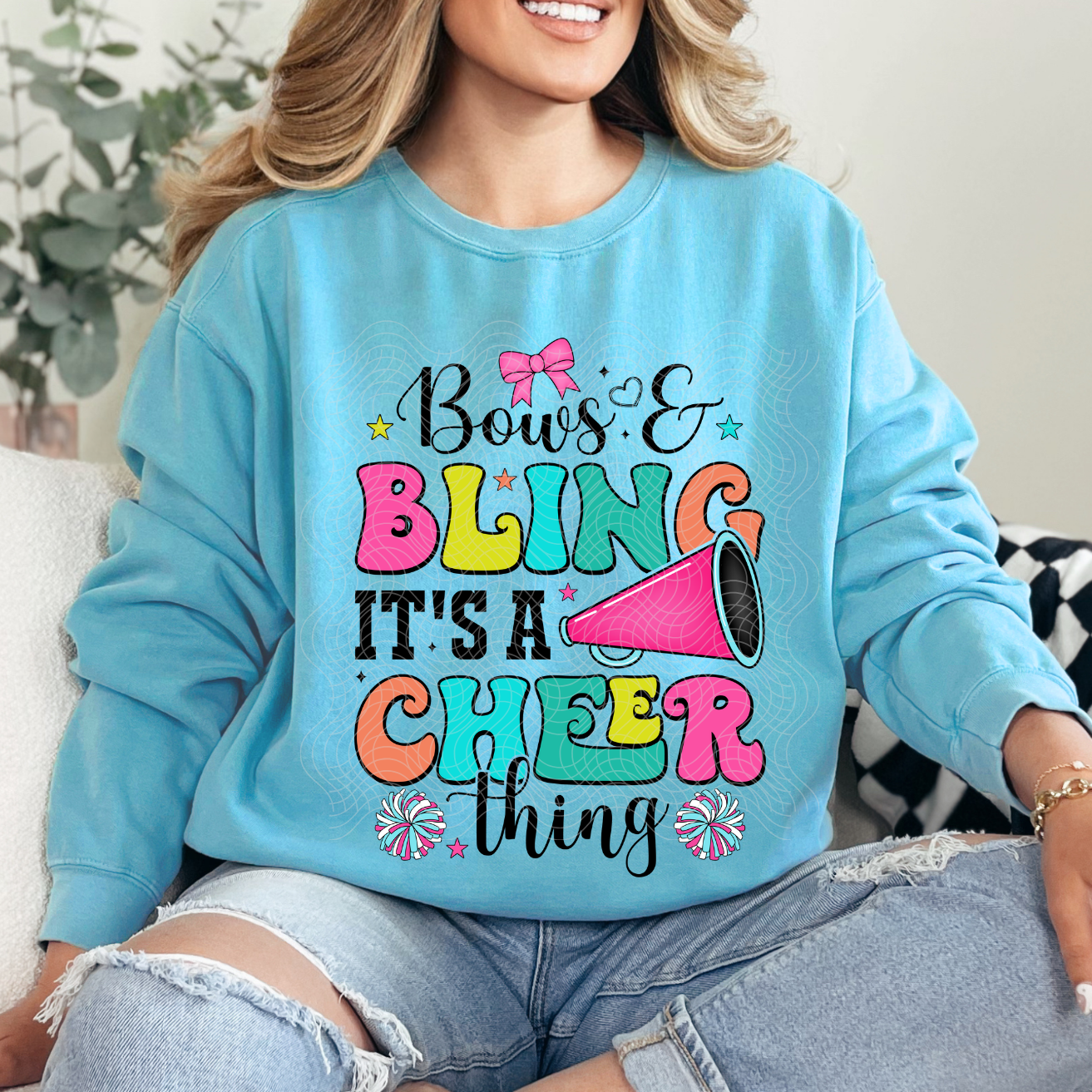 BOWS AND BLING - DTF TRANSFER