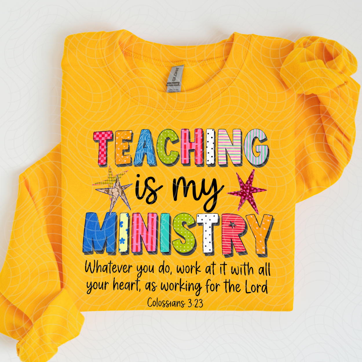 TEACHING IS MY MINISTRY - DTF TRANSFER
