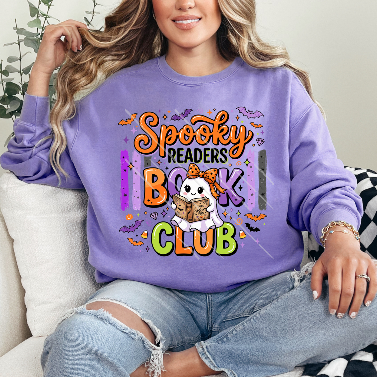 SPOOKY READERS BOOK CLUB - DTF TRANSFER