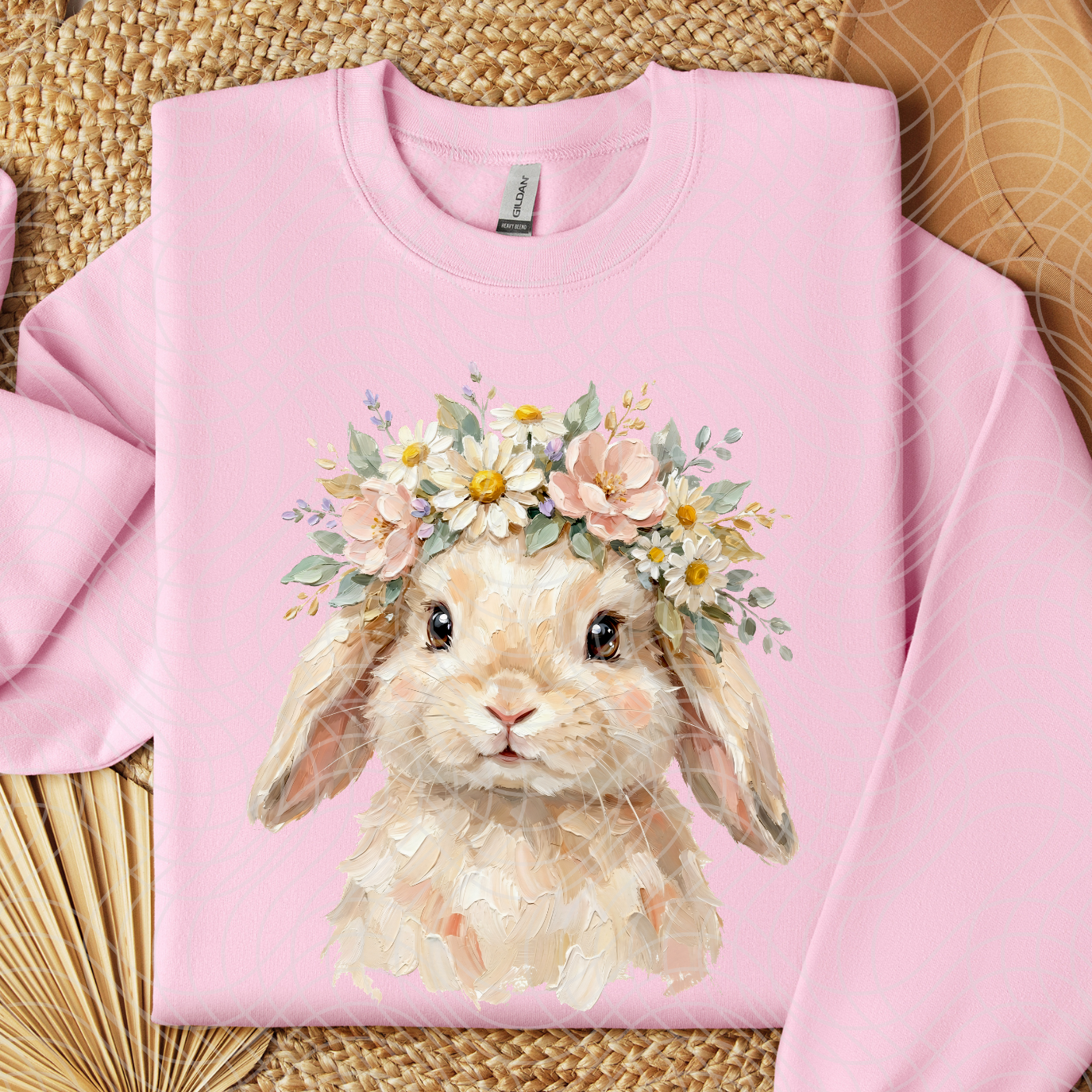 WATERCOLOR BUNNY - DTF TRANSFER